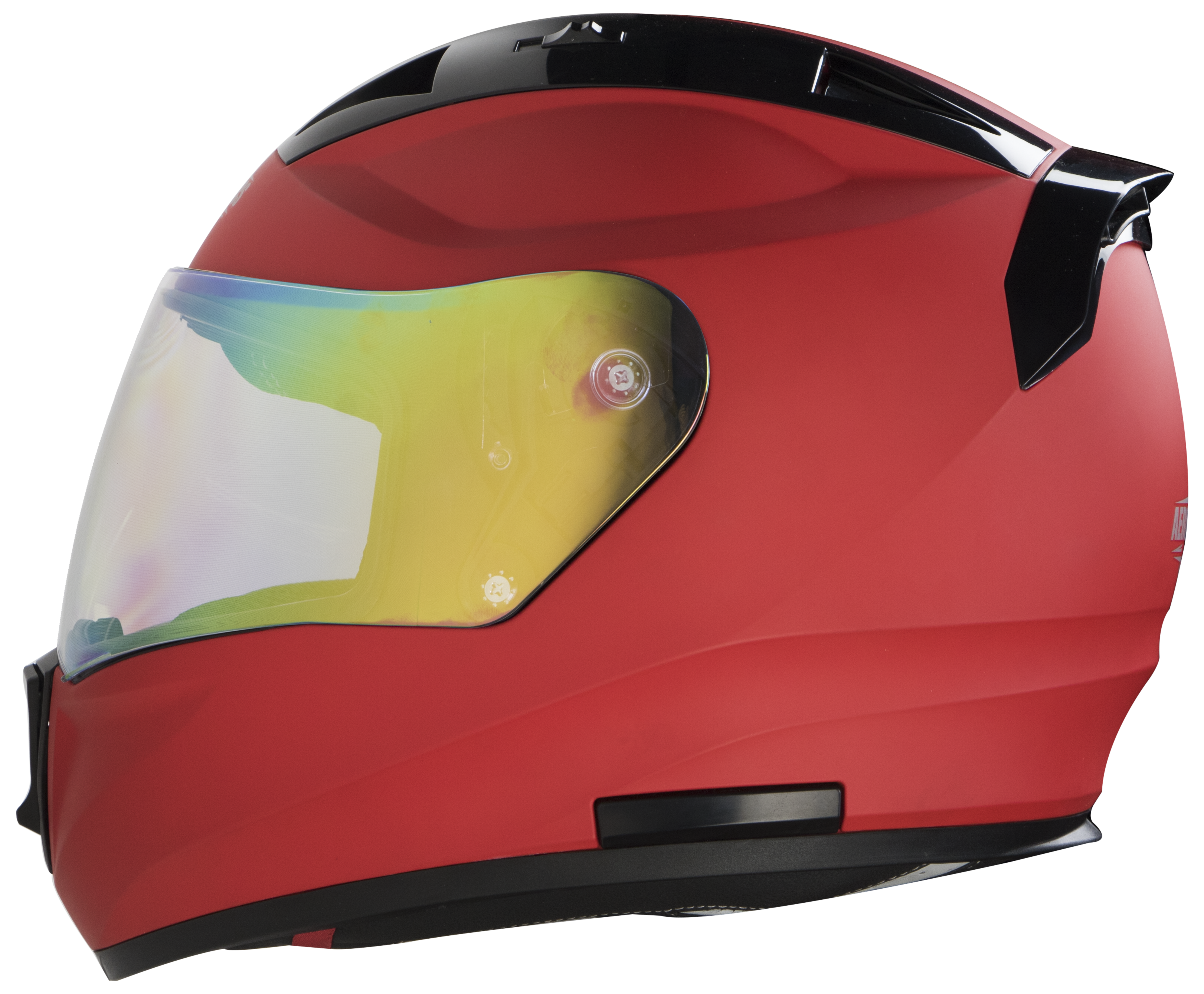 SA-1 Aeronautics Mat Sports Red (Fitted With Clear Visor Extra Green Night Vision Visor Free)